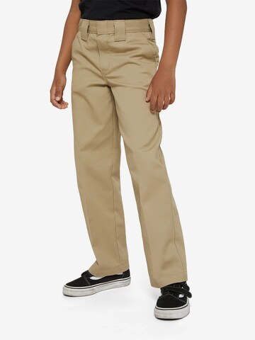 DICKIES Regular Trousers 'Original 874' in Beige