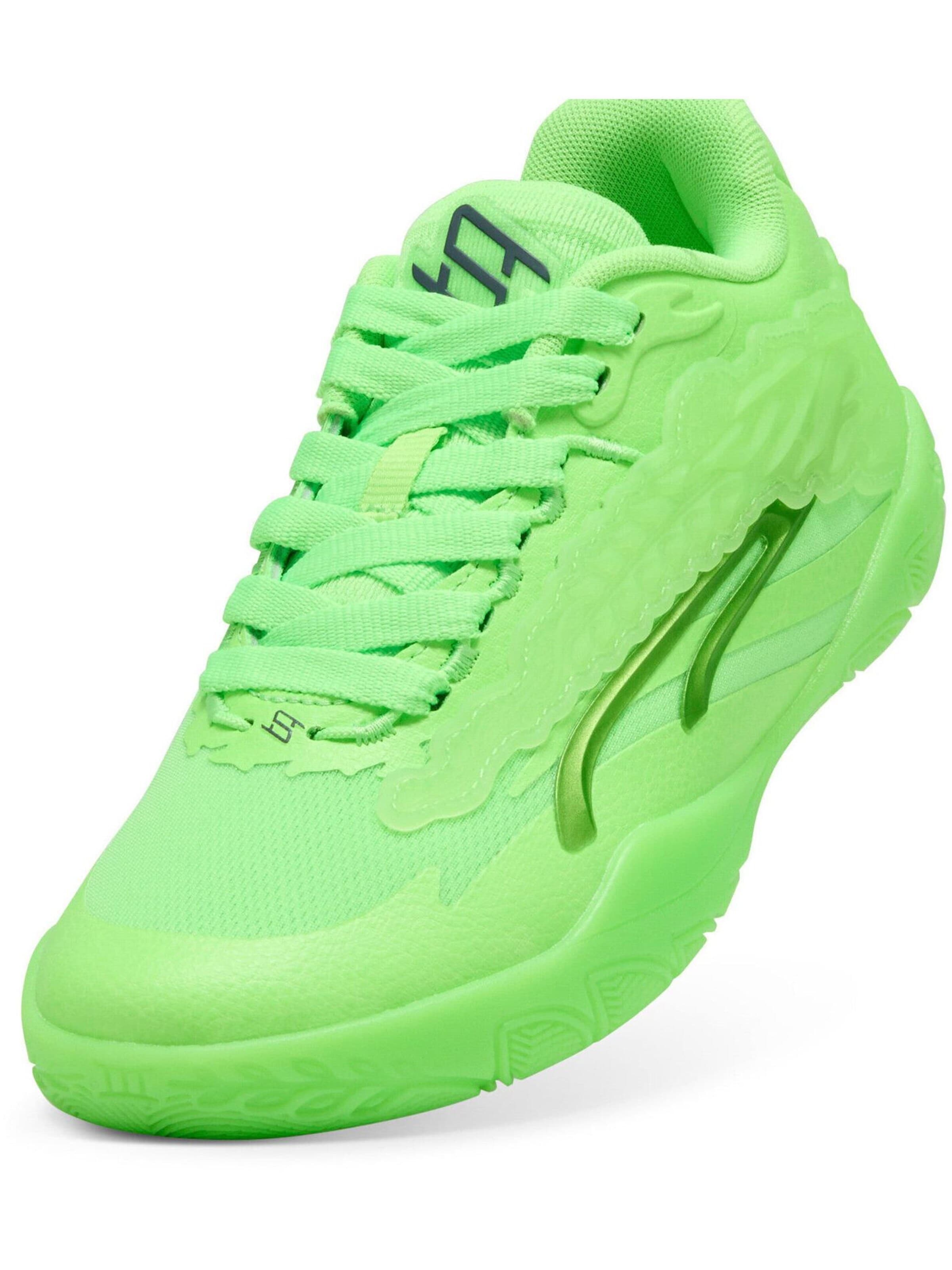 Scarpa sportiva 'Stewie 3 Team' di PUMA in verde: frontale