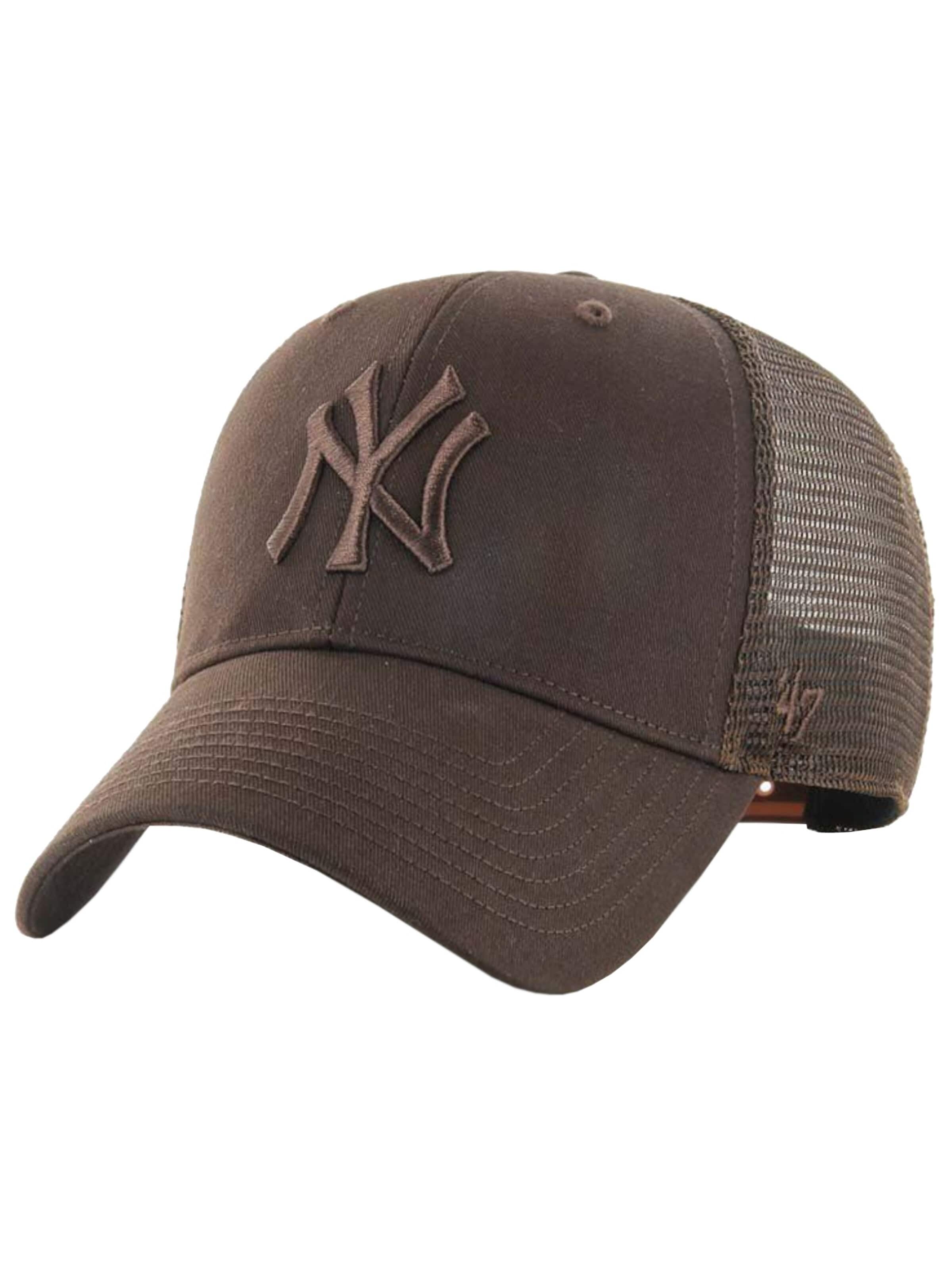 47 Cap '47 Brand MLB New York Yankees Branson Cap'‌‌‌‌‌ in Braun: Vorderseite