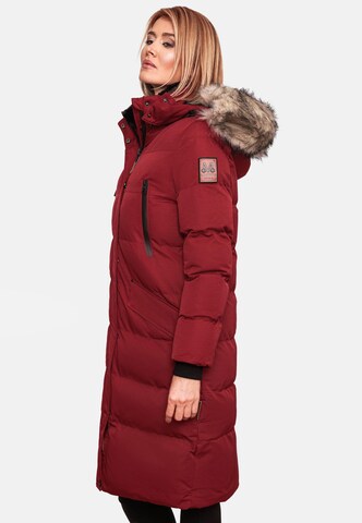 MARIKOO - Abrigo de invierno 'Schneesternchen' en rojo