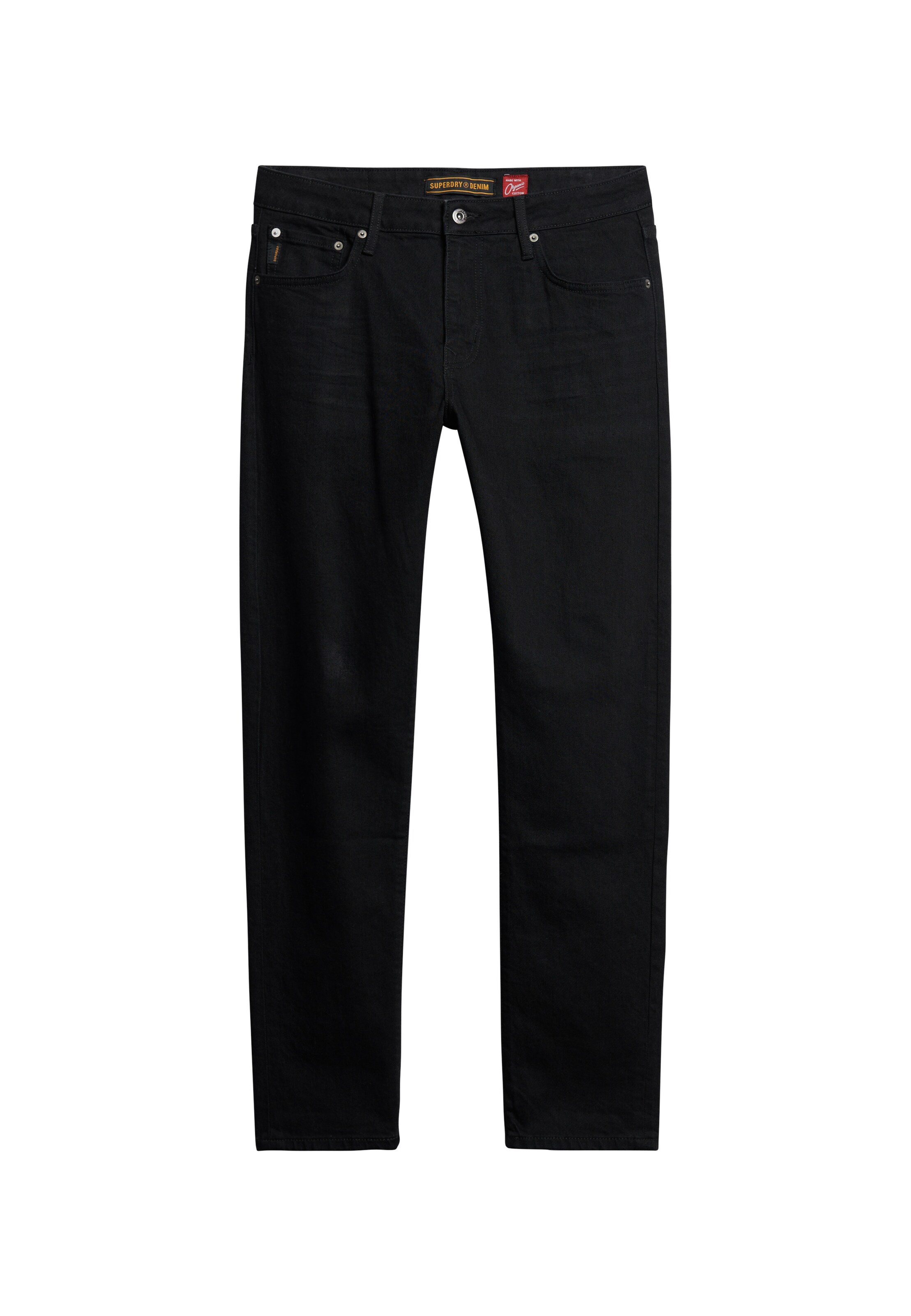 Jean Superdry en noir : devant