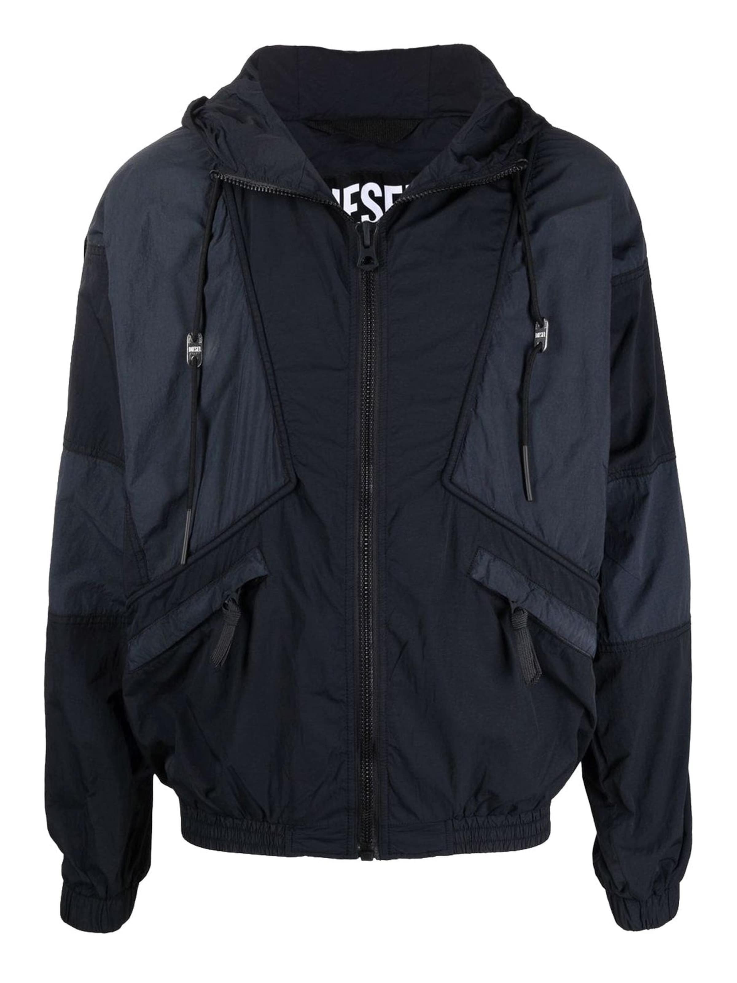 DIESEL Übergangsjacke 'J-PACKAR'‌‌‌‌‌‌‌‌‌‌ in schwarz, Produktansicht