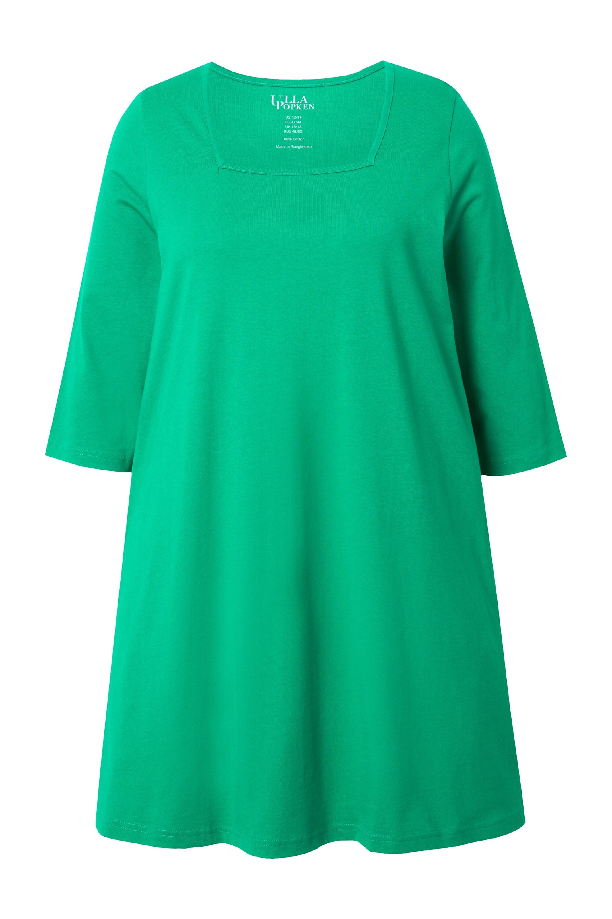 Ulla Popken Shirt in Grün: Vorderseite