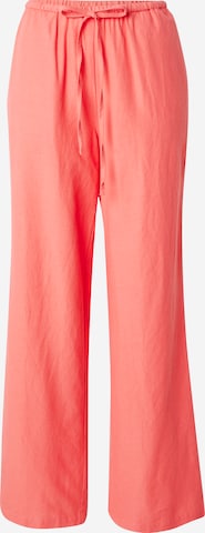 Pantalon VILA en rouge : devant