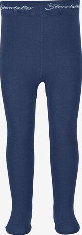 STERNTALER Tights 'Uni' in Blue: front