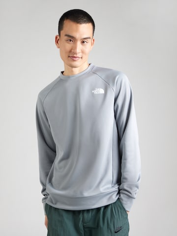 THE NORTH FACE Αθλητική μπλούζα φούτερ 'REAXION 2.0' σε γκρι: μπροστά
