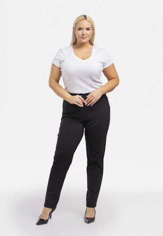 Coupe slim Pantalon Karko en noir