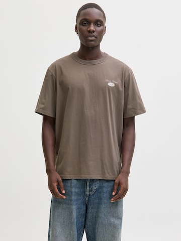 JACK & JONES - Camiseta en marrón: frente