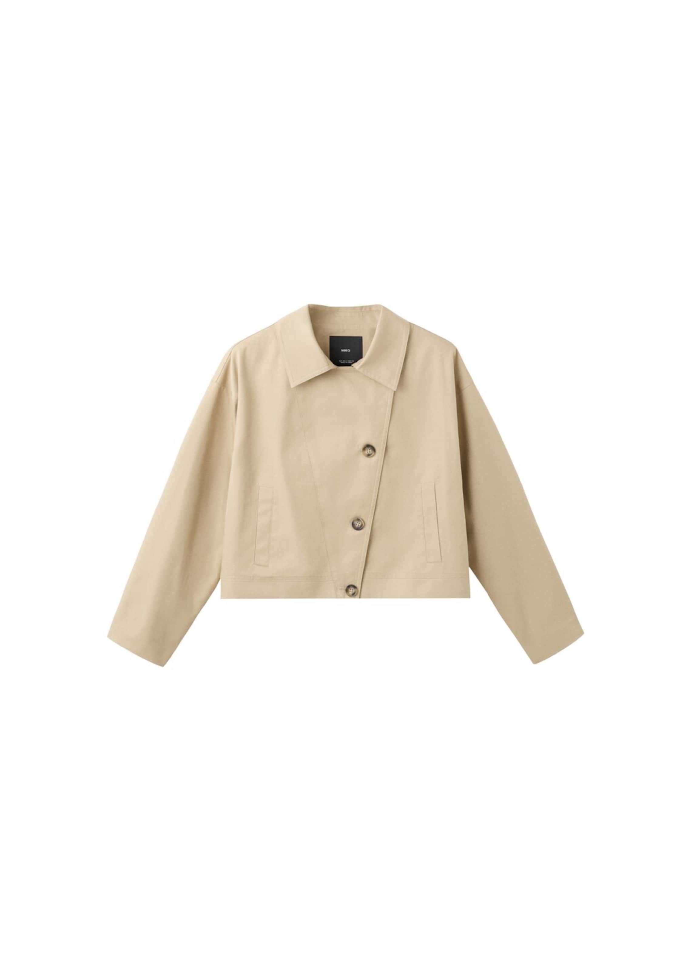 MANGO TEEN Jacke in beige, Produktansicht