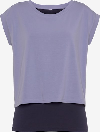 Sportiniai marškinėliai iš LASCANA ACTIVE, spalva – purpurinė / levandų spalva / juoda, Prekių apžvalga
