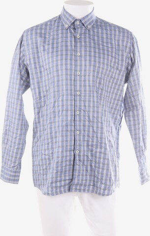 sevensigns Button Up Shirt in M in Blue: front