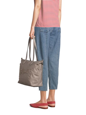Karl Lagerfeld - Shopper en gris