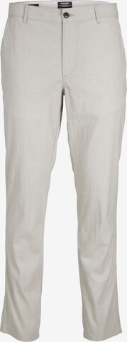 JACK & JONES Chino Pants 'Ollie Dave' in Grey: front