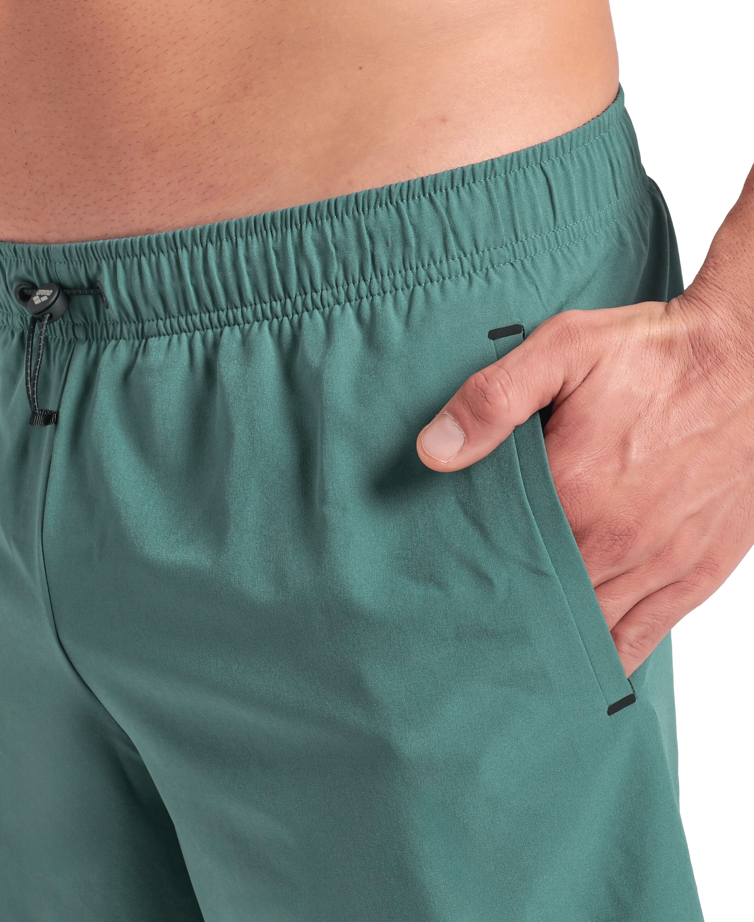 ARENA Athletic Swim Trunks in Green