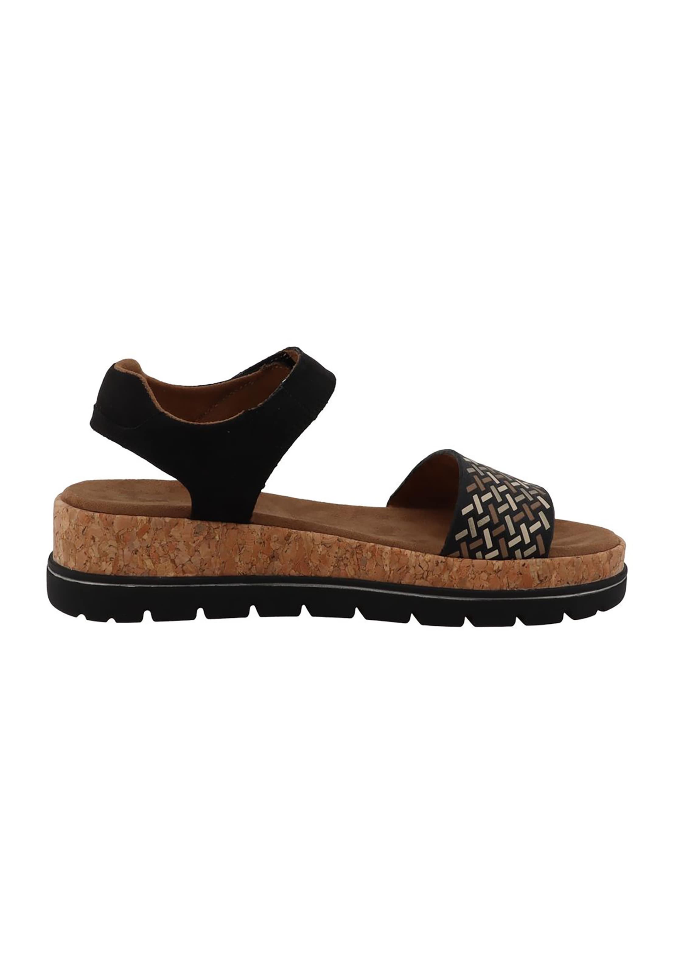 TOM TAILOR Sandale in Schwarz