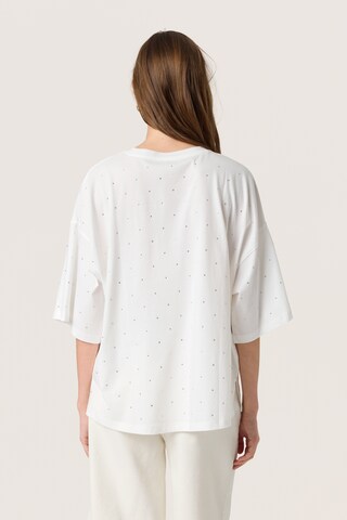T-shirt SOAKED IN LUXURY en blanc