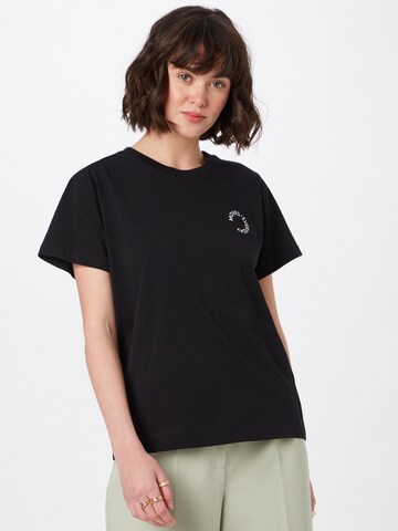 Moves T-shirt i svart: framsida
