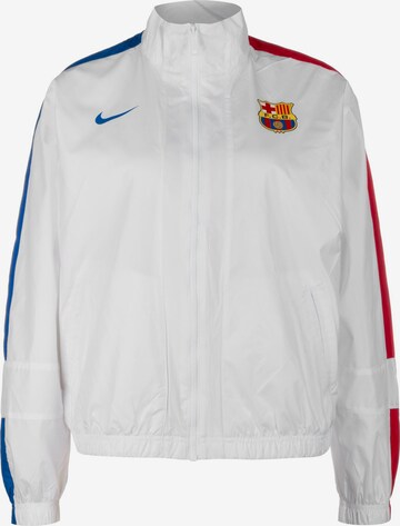 NIKE Performance Jacket in White: front