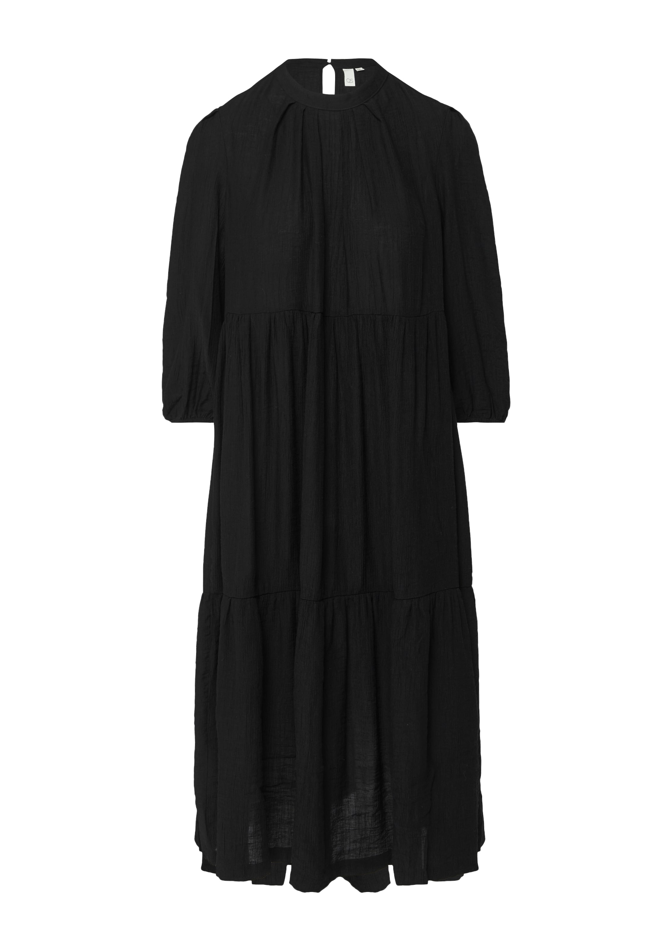 QS Kleid in Schwarz: Vorderseite
