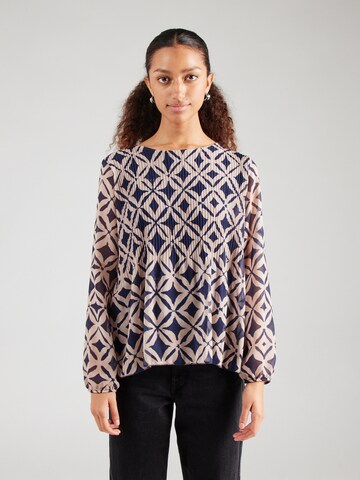 ZABAIONE Bluse 'La44li' in Blau: Vorderseite