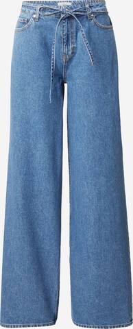 Wide Leg Jean 'BROOKLYN' Envii en bleu : devant