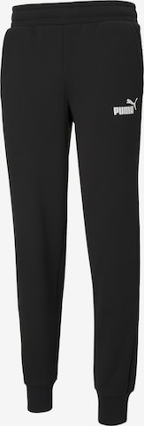 PUMA Workout Pants 'Essentials' in Black: front
