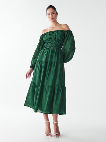 Willa - Vestido 'Burnese' en verde
