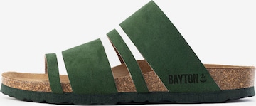 BaytonNatikače s potpeticom 'Leiria' - zelena boja: prednji dio