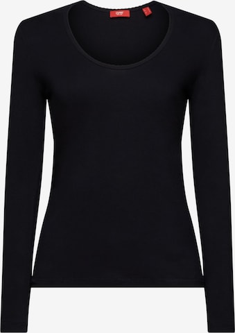 T-shirt ESPRIT en noir : devant