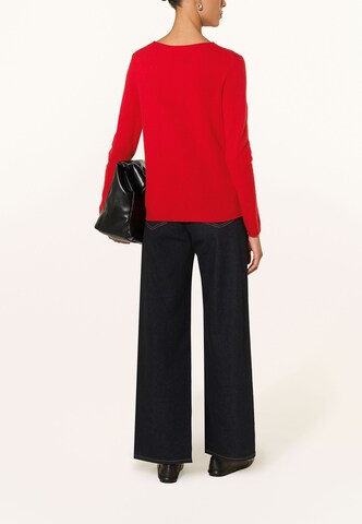 darling harbour Cashmere-Pullover in Rot: Rückseite