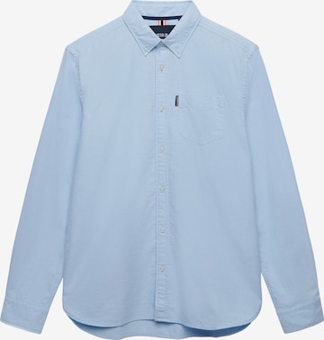 Superdry & Co Overhemd in Blauw: voorkant