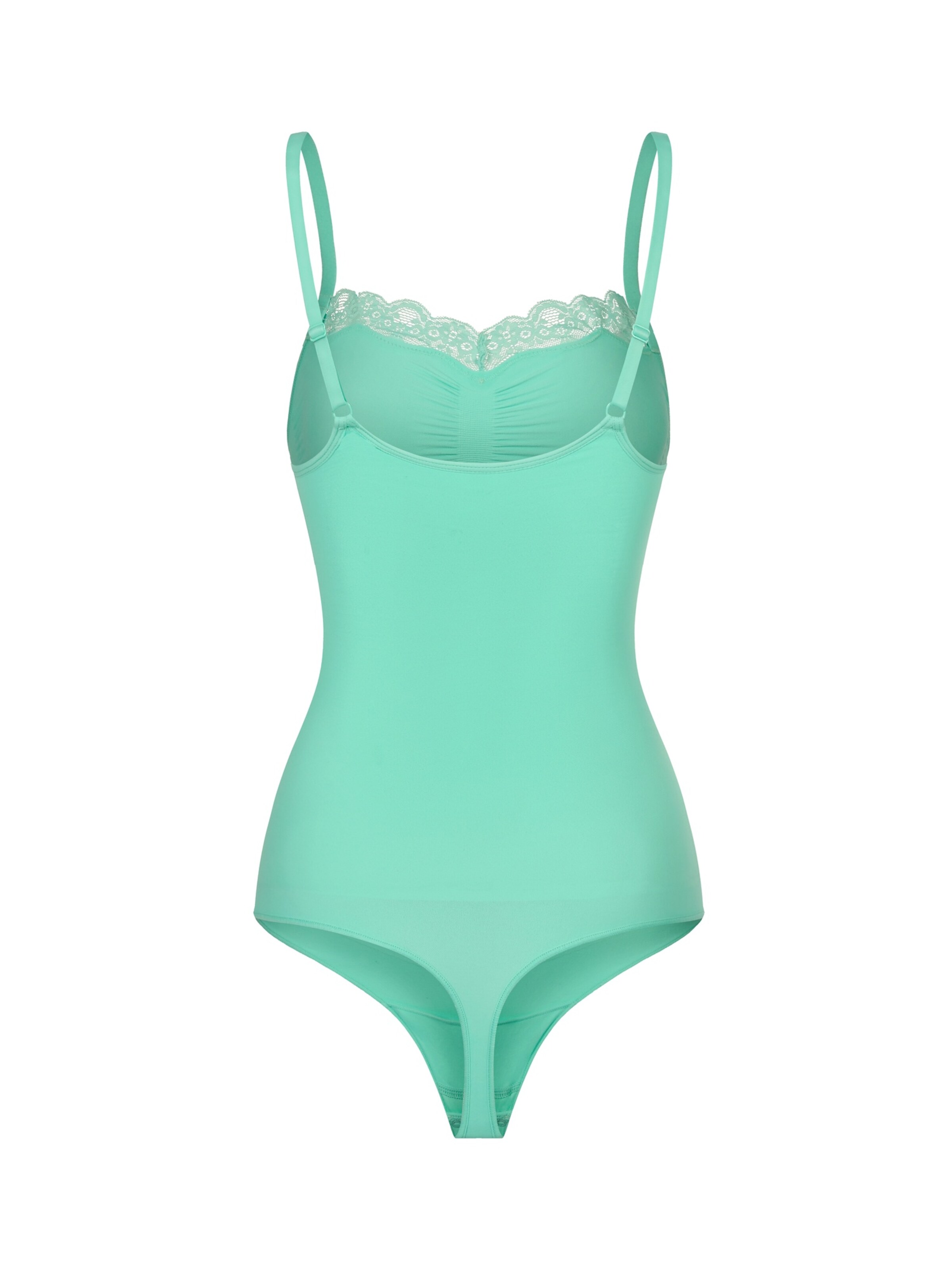 cfab Shaping bodysuit 'Bodysuit Sculpting Shapewear mit Lace' in Green