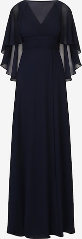Abito da sera di Kraimod in blu: frontale
