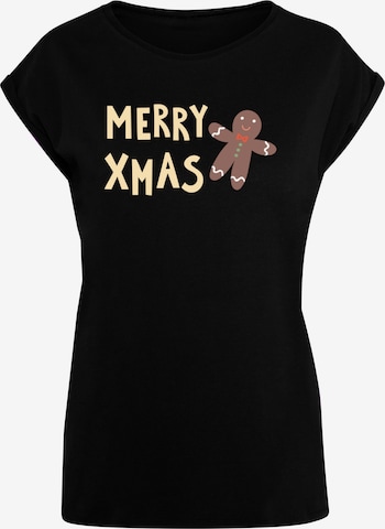 T-shirt F4NT4STIC en noir : devant