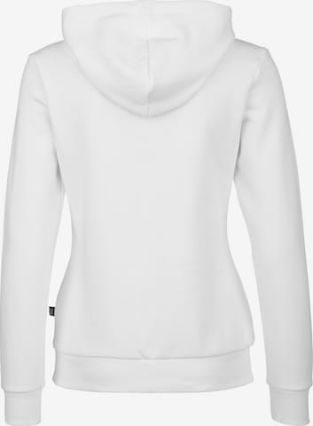 PUMA Sportsweatshirt 'ESSENTIAL Logo Hoodie' in Weiß