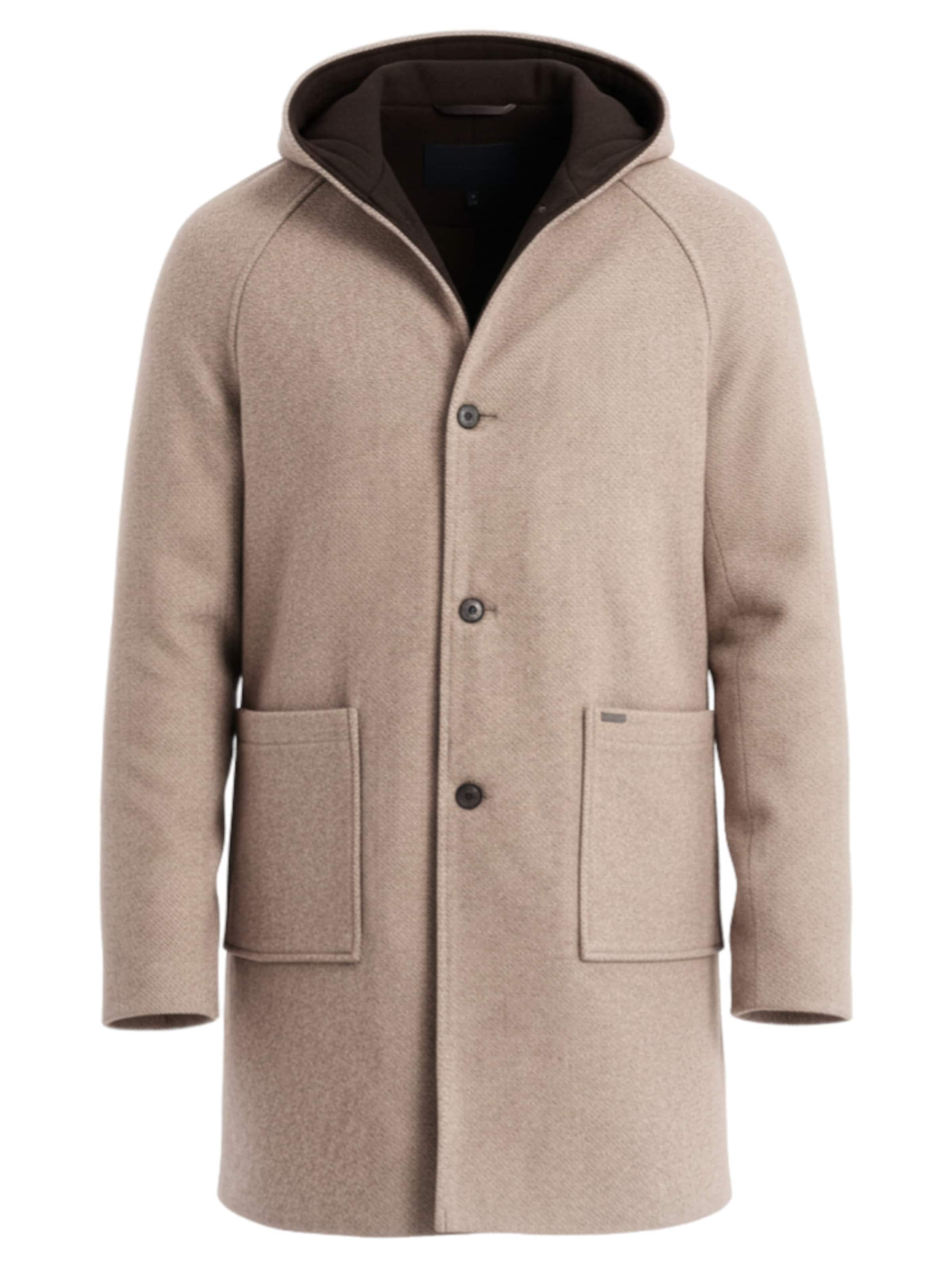 Ombre Manteau mi-saison en beige, Vue avec produit