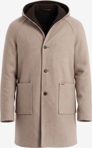 Manteau mi-saison Ombre en beige : devant