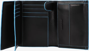 Piquadro Wallet 'Blue Square' in Black