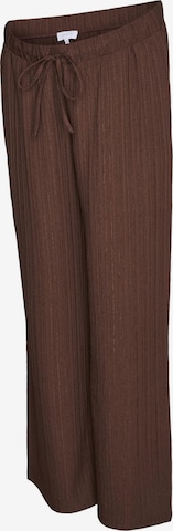 MAMALICIOUS - Pantalón en marrón: frente