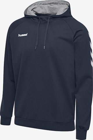 Hummel Sweatshirt in Blauw: voorkant