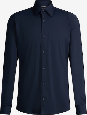 Coupe slim Chemise business ' Sit ' STRELLSON en bleu : devant