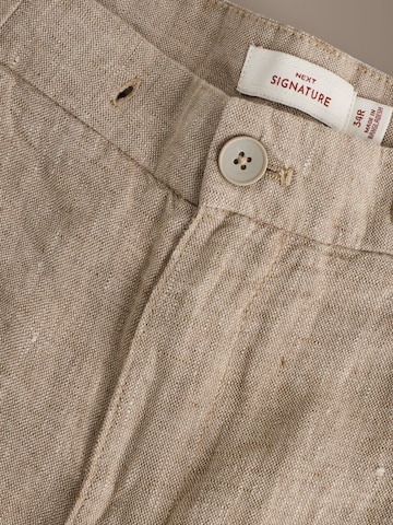 Loosefit Pantalon à pince Next en marron