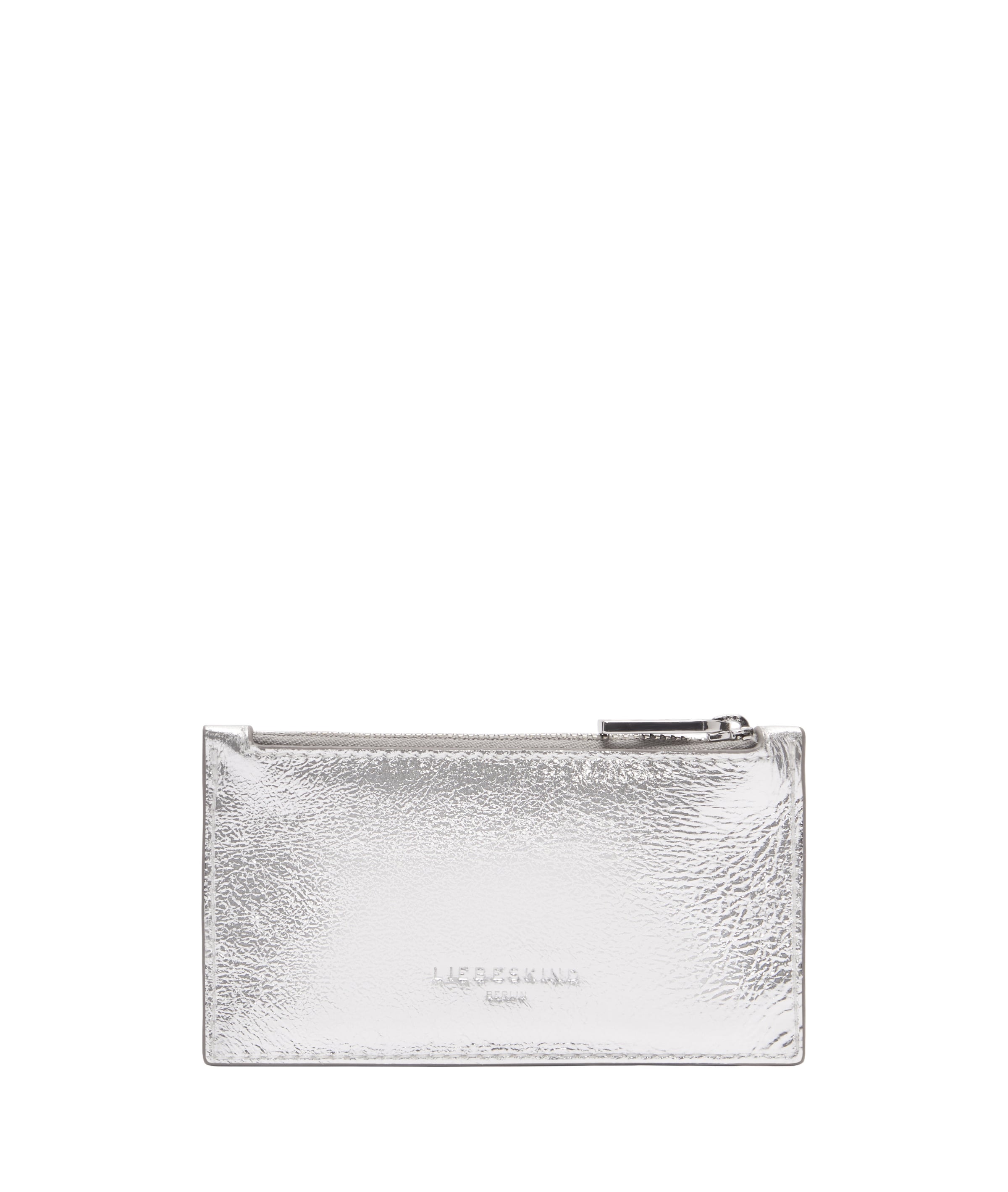 Liebeskind Berlin Wallet in Silver: front