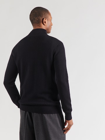 Kronstadt Pullover 'Carlo' in Schwarz