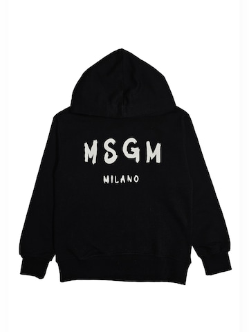 MSGM Sweatshirt in Black: front