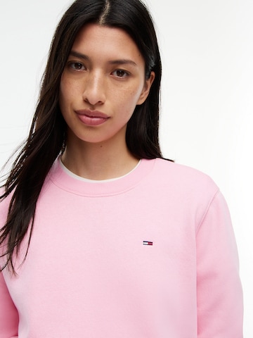 Sweat-shirt Tommy Jeans en rose
