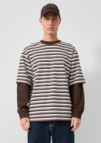 T-Shirt QS en mélange de couleurs : devant