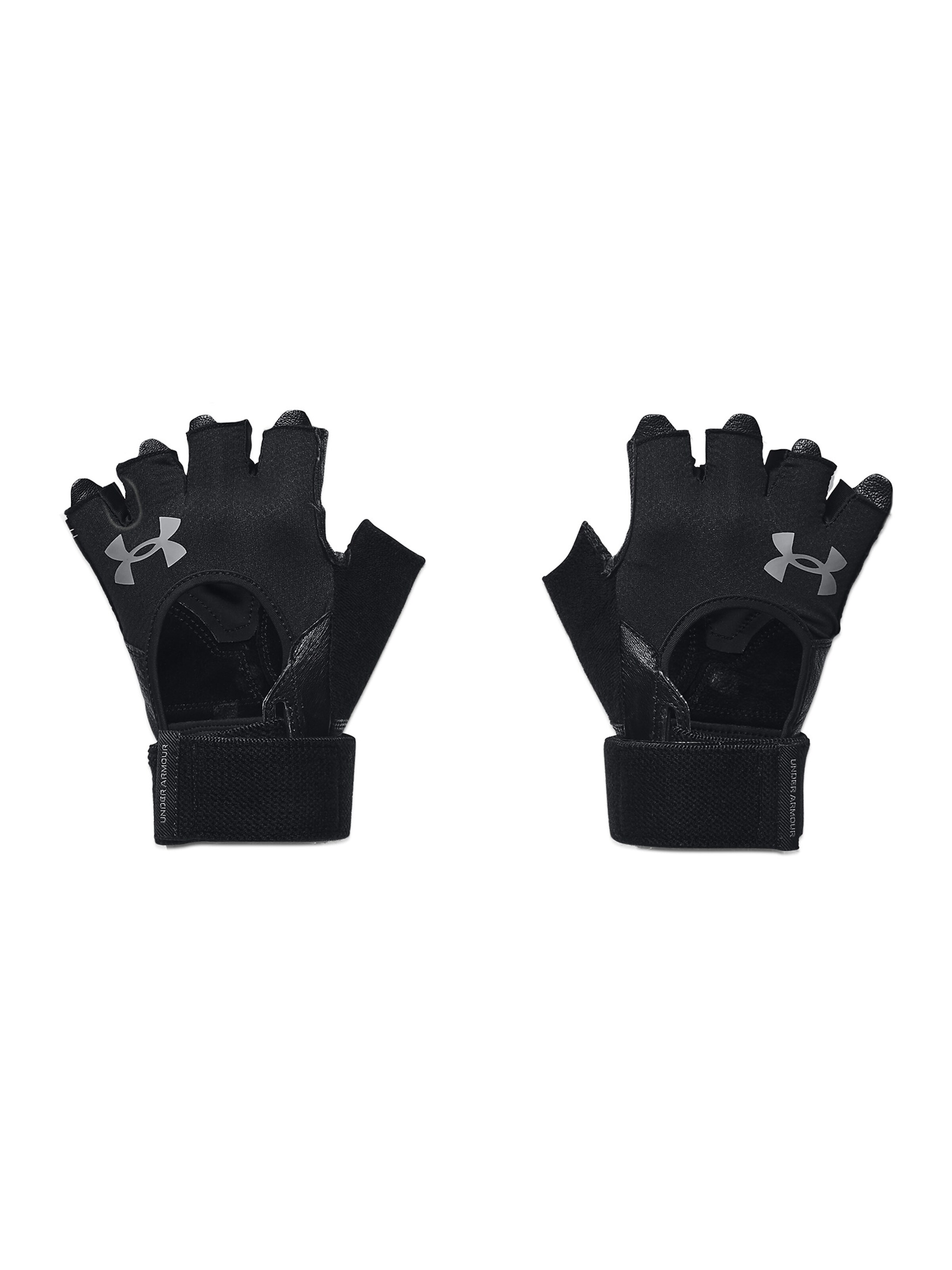 UNDER ARMOUR Athletic Gloves in Black