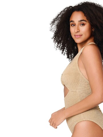 LingaDore Bustier Uimapuku värissä kulta