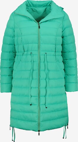 Manteau d’hiver Ulla Popken en vert : devant